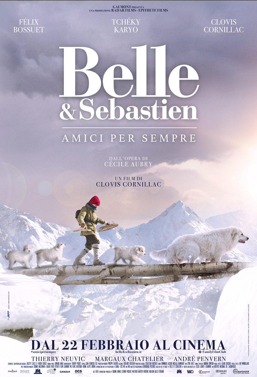 Belle & Sebastien di nuovo al cinema dal 22 febbraio