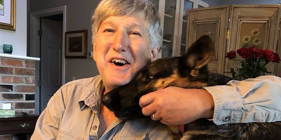 Cane aspetta il ritorno del proprietario dall'ospedale: la foto diventa virale