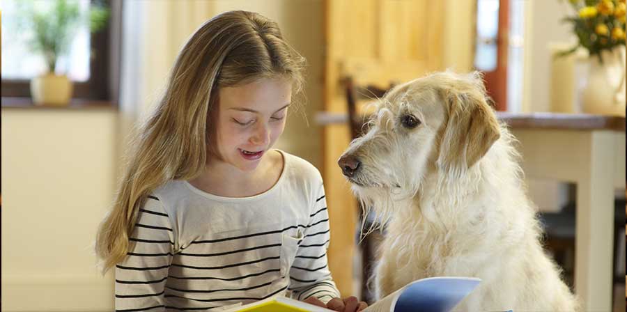 Leggere ai cani aiuta i bambini ad apprezzare la lettura