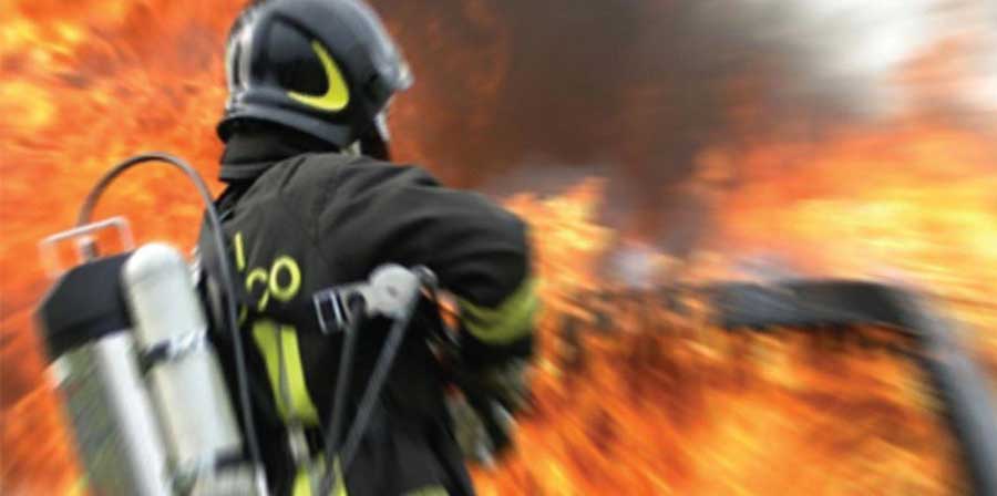 Casa in fiamme, pompieri rianimano cane con l'ossigeno