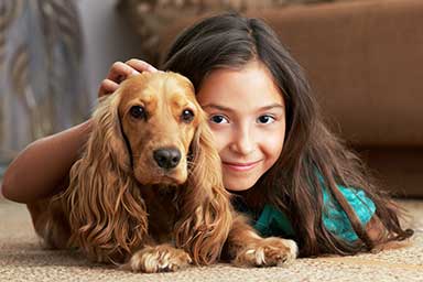 Lo studio: “Bimbi meno stressati con un cane a casa”