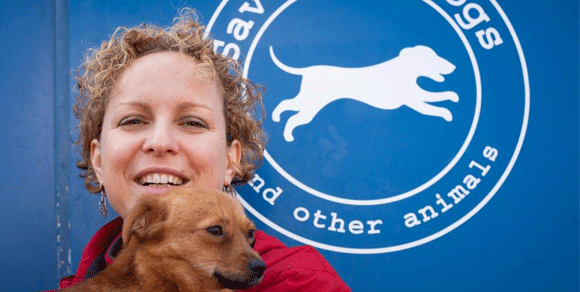 Sara Turetta, presidente di Save the dogs, Cavaliere dell’Ordine della Stella d’Italia