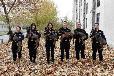 cani-clonati-polizia-di-Pechino