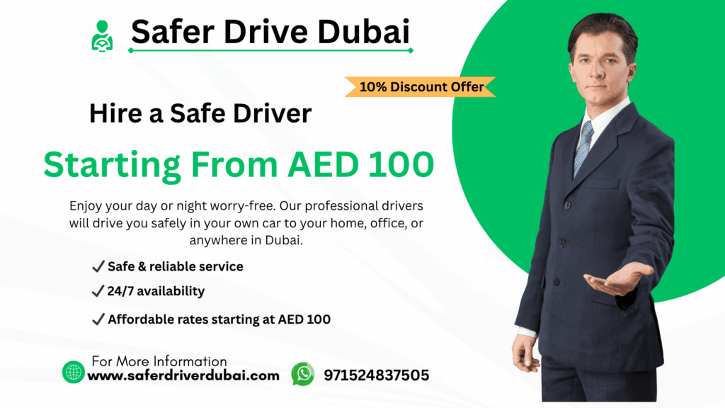 SafeDriverDubai – Drive Safe, Arrive Relaxed