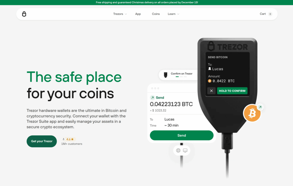 Trezor.io/start