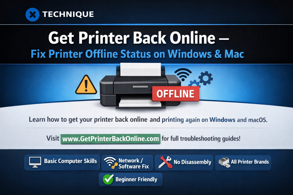 Fix Your Printer Offline Issues