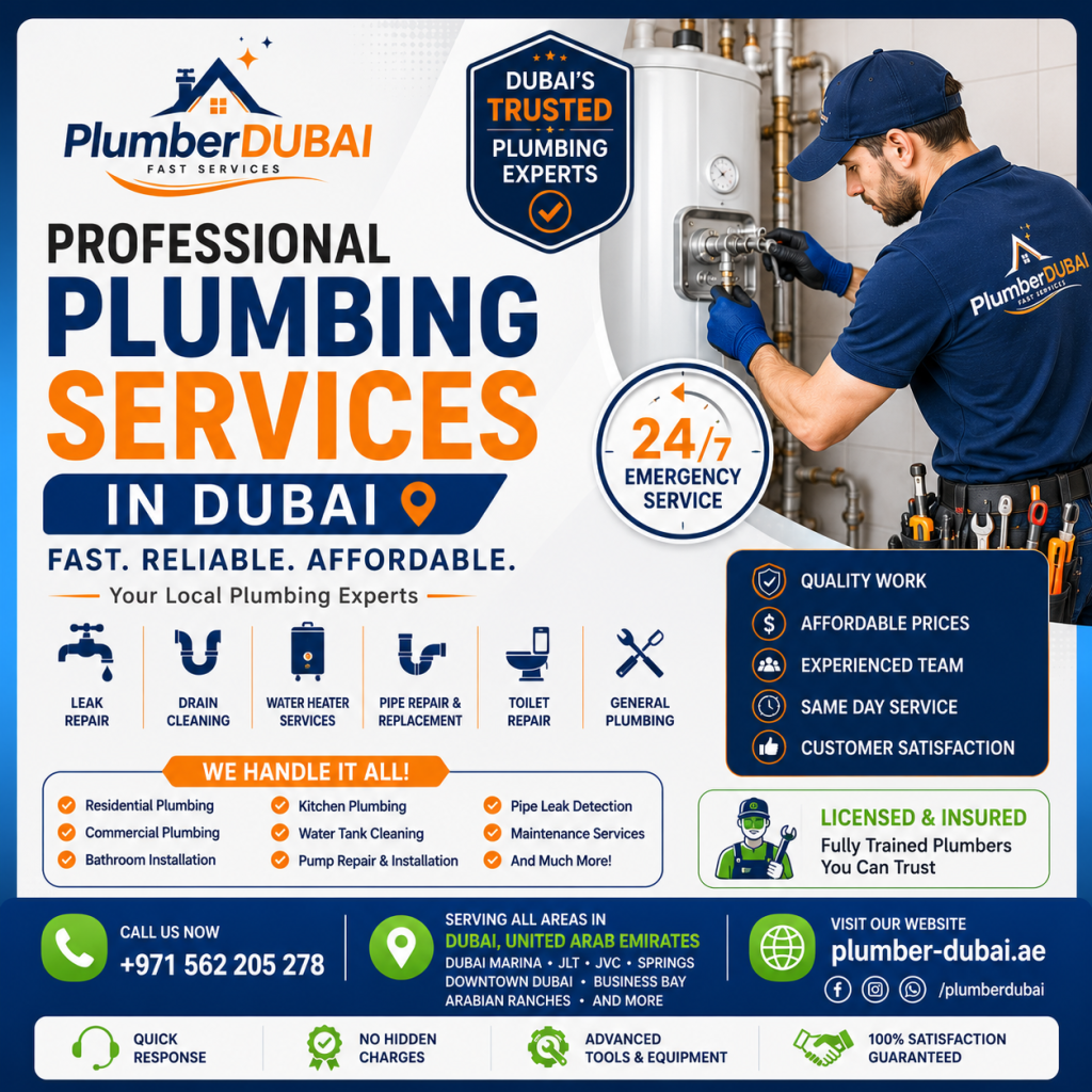 Best Plumbing Services in Dubai