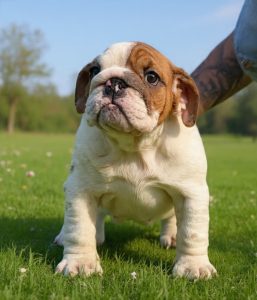 Cucciola Bulldog Inglese