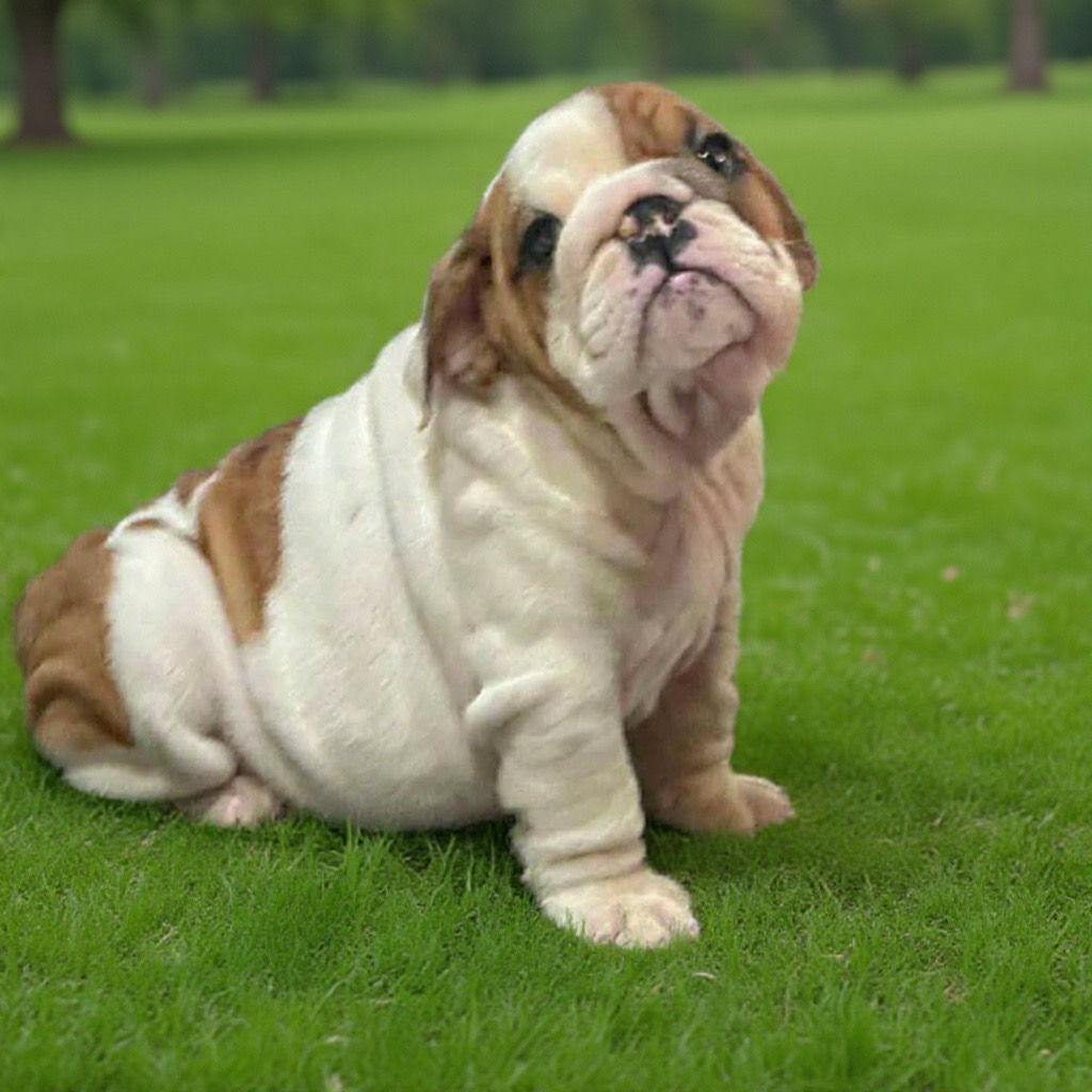 Cucciola Bulldog Inglese