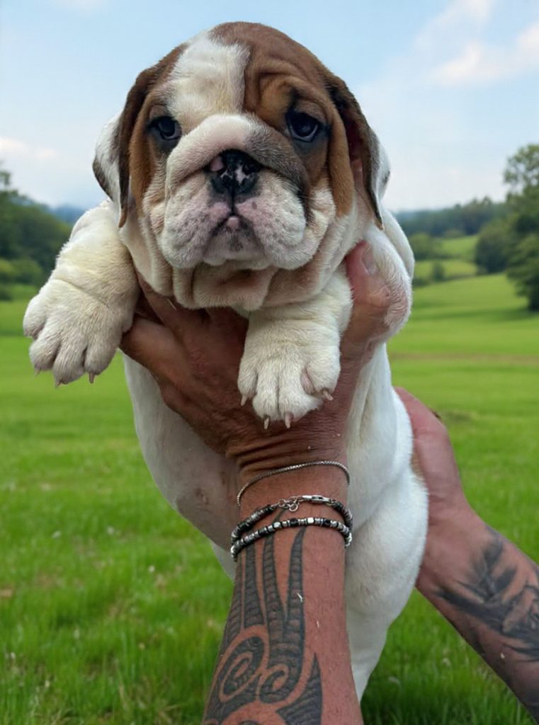 Cucciola Bulldog Inglese