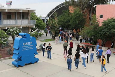 Cerimonia di laurea e il cane del campus ruba la scena
