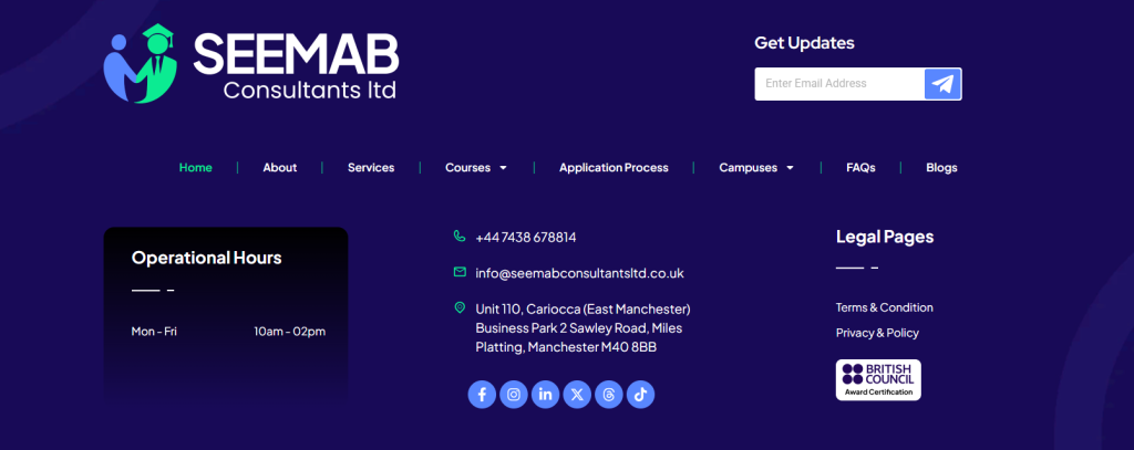 Are looking For Educational Consultant In Manchester