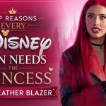 Princess Descendants Wicked Wonderland Red Leather Blazer